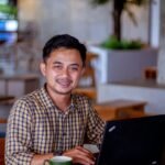 man, work, computer, job, sitting, young man, businessman, business, laptop, professional, finance, coffee break, cafe, portrait, boss, worker