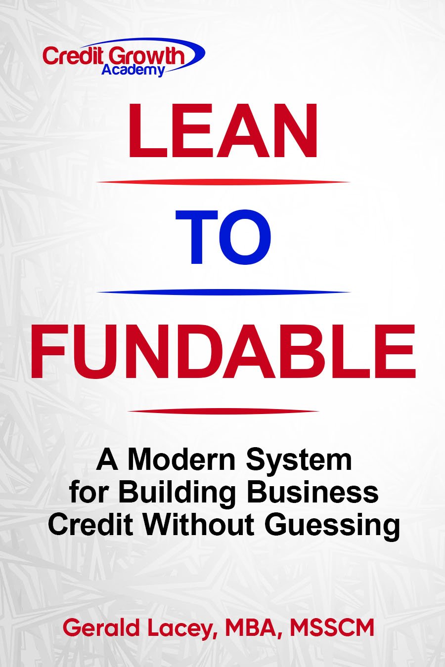 Lean to Fundable book cover by Gerald Lacey