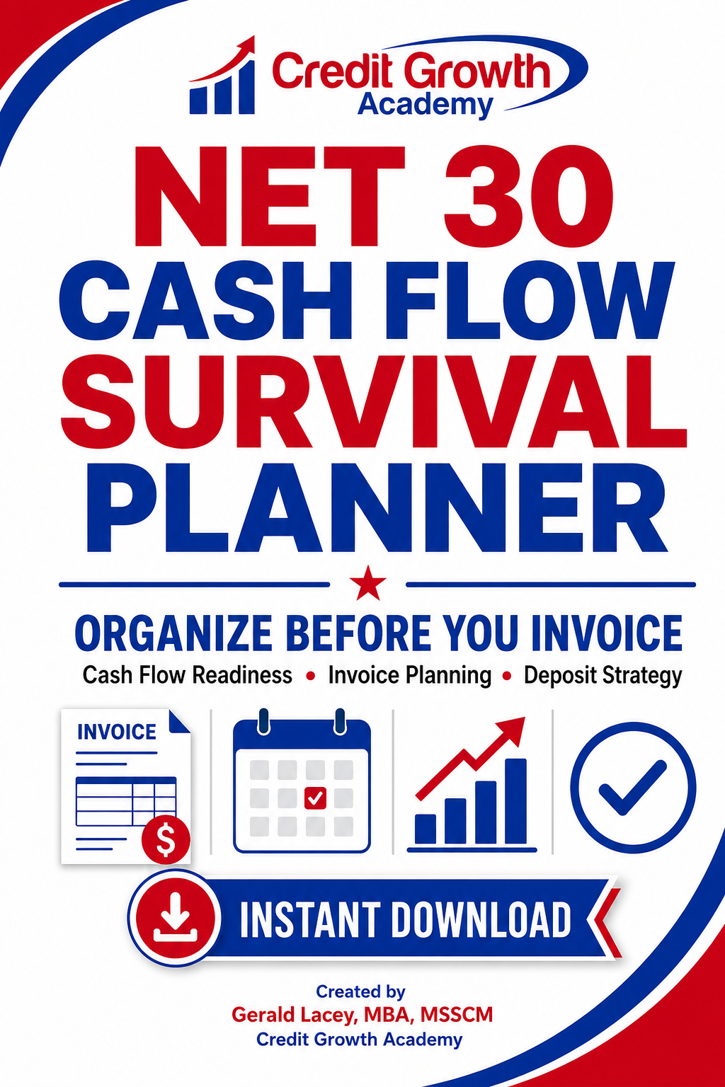 Net 30 Cash Flow Survival Planner — Workbook